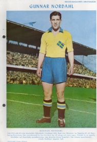 Sportboken - Rekordmagasinets samlarbilder - Gunnar Nordahl